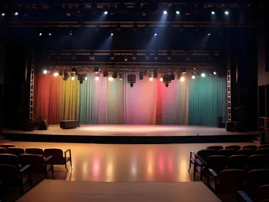 School Auditorium Lighting