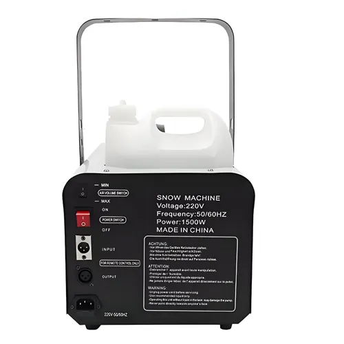 1500w snow machine supplier