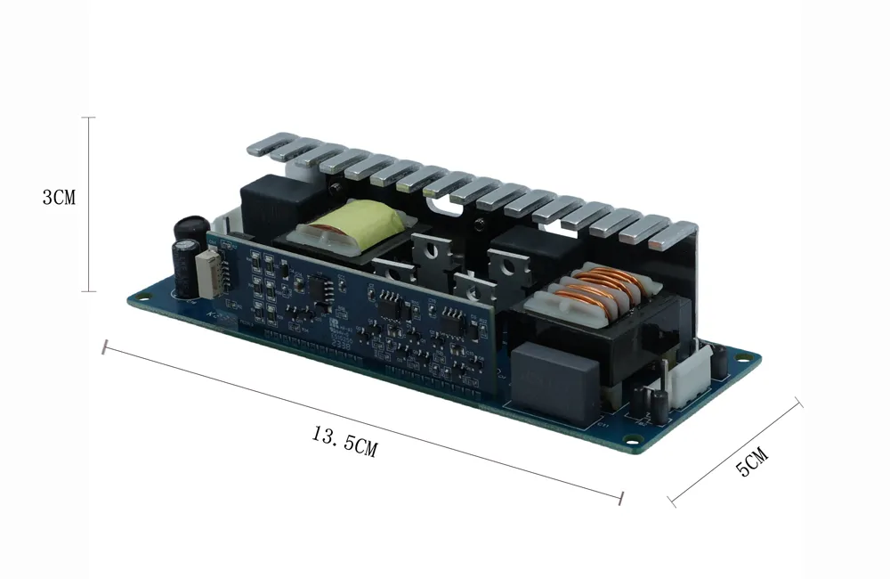 dimensions of 230w 3ea stage light ballast