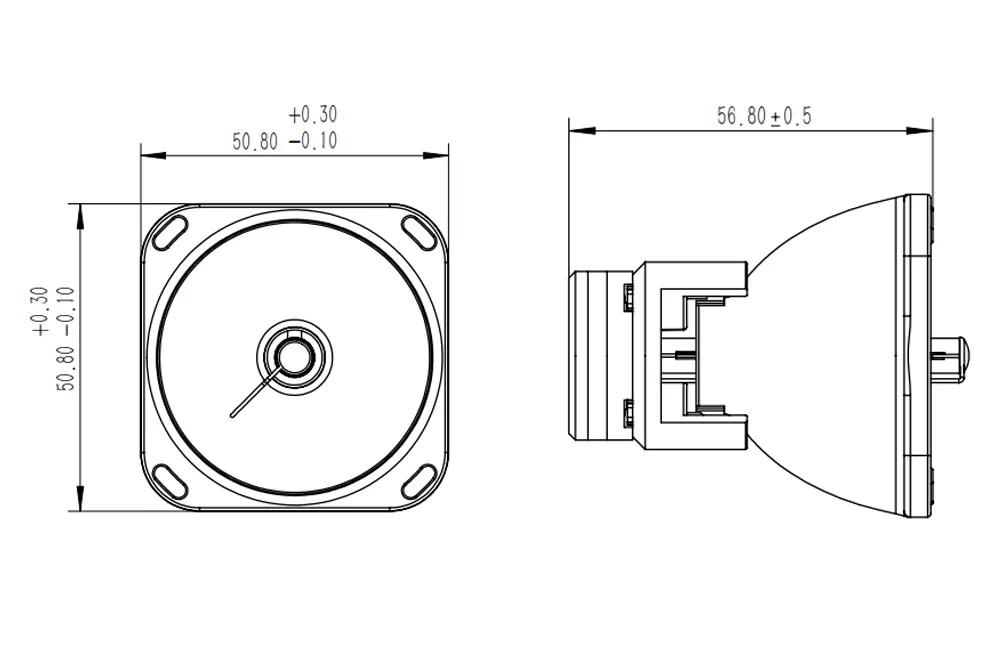 dimensions of 230w 7r moving head bulb