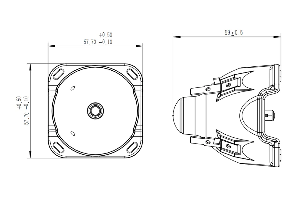 dimensions of 350w 17r moving head bulb