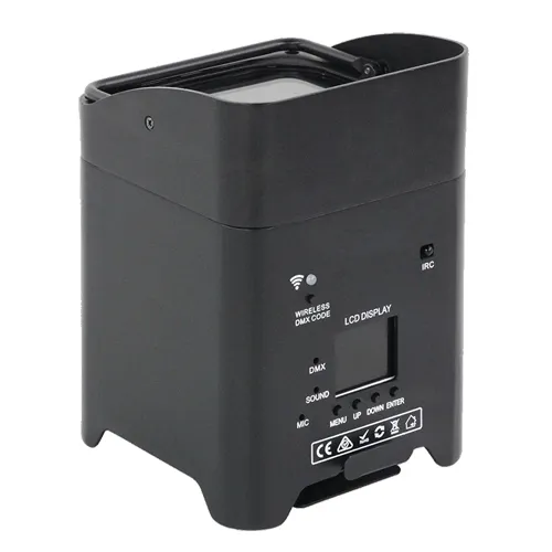 wifi 6pcs 18w led par light factory