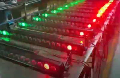 18pcs 10W 4in1 Point controlled Wall Washer