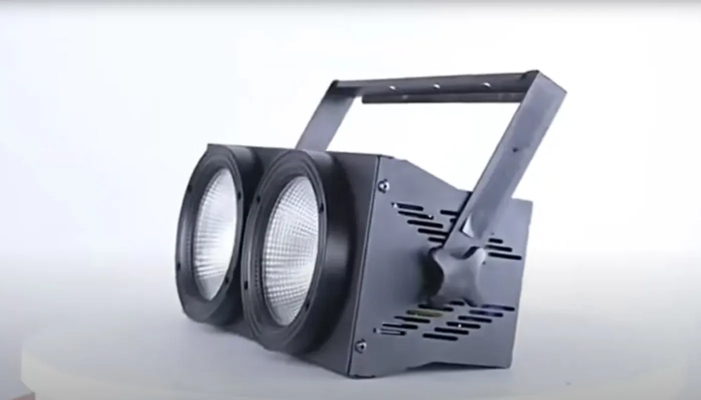 Video of 200W Two Eye Audience Light