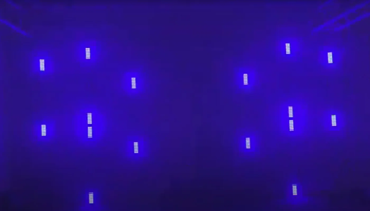 Video of 48 Segment 4in1 Strip Full Color Strobe Light